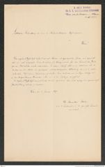 k.k. naturhistorisches Hofmuseum, Intendanzakten 1885-1896 (Hauer), Aktenzahl Z.16/1891, Seite 1